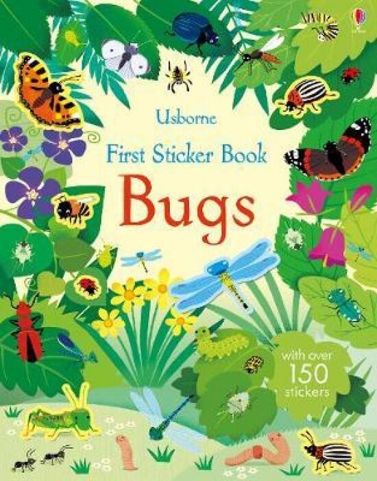 First Sticker Book. Bugs (Young Caroline) - фото №1
