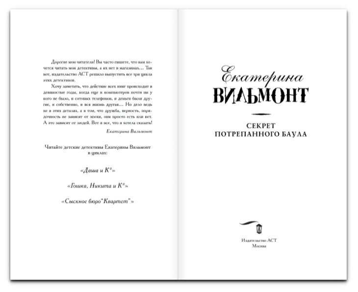 Секрет потрепанного баула (Детский детектив Екатерины Вильмонт) - фото №3