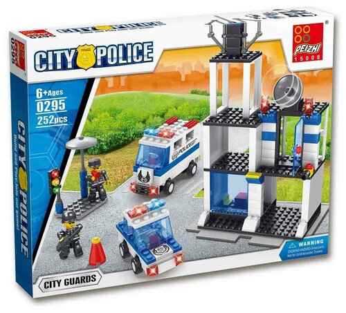 Конструктор Peizhi City Police 0295, 252 дет.