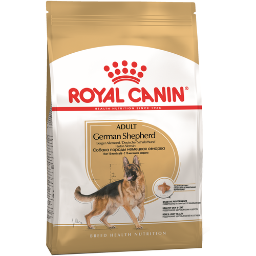 royal canin german shepherd adult для взрослых собак немецкая овчарка 11 11 кг Сухой корм для собак Royal Canin Немецкая овчарка 1 уп. х 2 шт. х 3 кг (для средних пород)