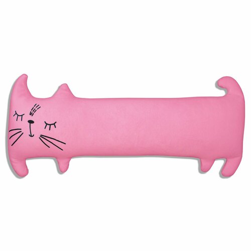 Валик плюшевый под руки Кот 47х20 см 2336₽