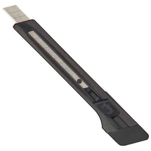 фото Edding нож канцелярский m9 с фиксатором 9 мм черный