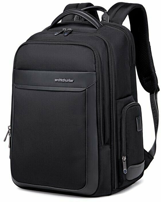 Рюкзак мужской городской, повседневный, водонепроницаемый, школьный, для путешествий, для ноутбука, 40 л, Arctic Hunter черный