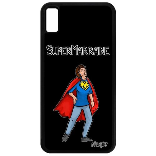 фото Чехол на мобильный apple iphone xs max, "суперкрестная" смешной комикс utaupia