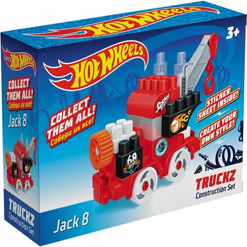 фото Машинка игрушка hot wheels серия truckz jack 8 bauer