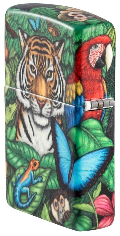 Zippo Набор из двух зажигалок Mysteries of the Forest в подарочной упаковке разноцветный - фотография № 12