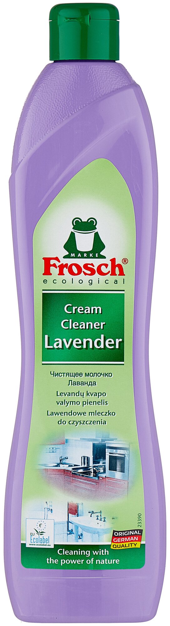 Frosch Лавандовое абразивное молочко, 0.5 л, Frosch