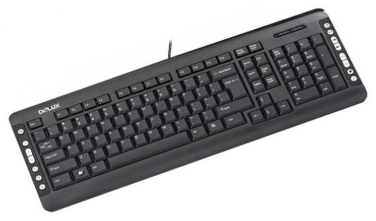 Клавиатура Delux K5015 Black PS/2