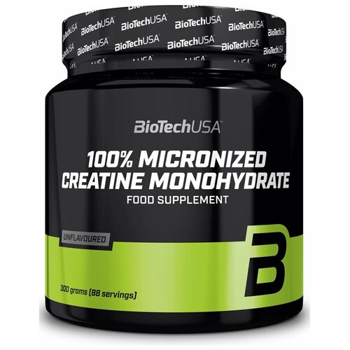 фото Креатин 100% creatin monohydrate biotechusa (300г)