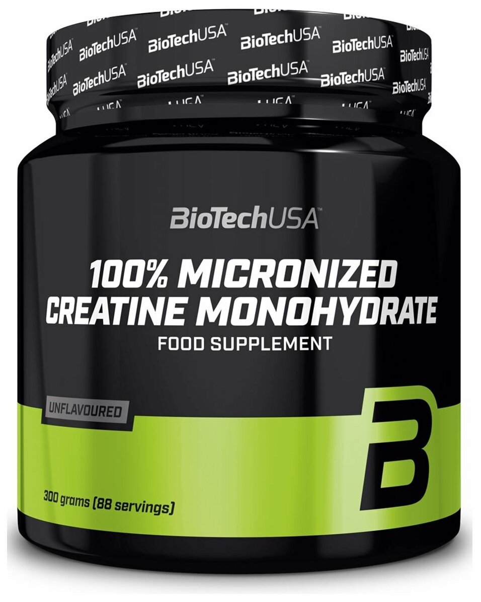 BioTech 100% Creatine Monohydrate 300 g