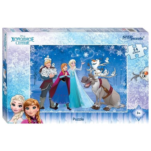 Купить Мозаика puzzle maxi 24 Холодное сердце (Disney), Step puzzle, картон