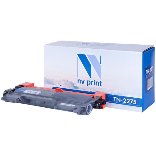 Картридж NV Print TN-2275 для Brother, 2600 стр, черный картридж лазерный nv print nv tn2275 для brother hl 2240r 2240dr 2250dnr ресурс 2600 стр