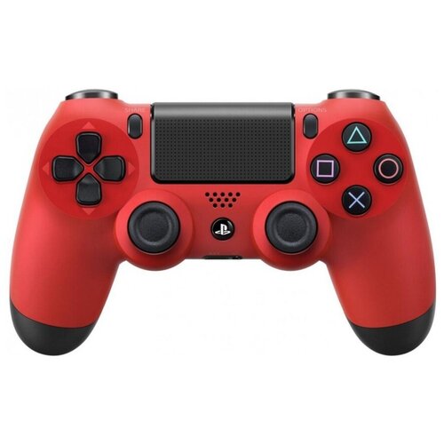 зарядное устройство для sony dualshock 4 cuh zdc1 e ps719230779 Геймпад Sony DualShock 4 (CUH-ZCT1E), красный, 1 шт.