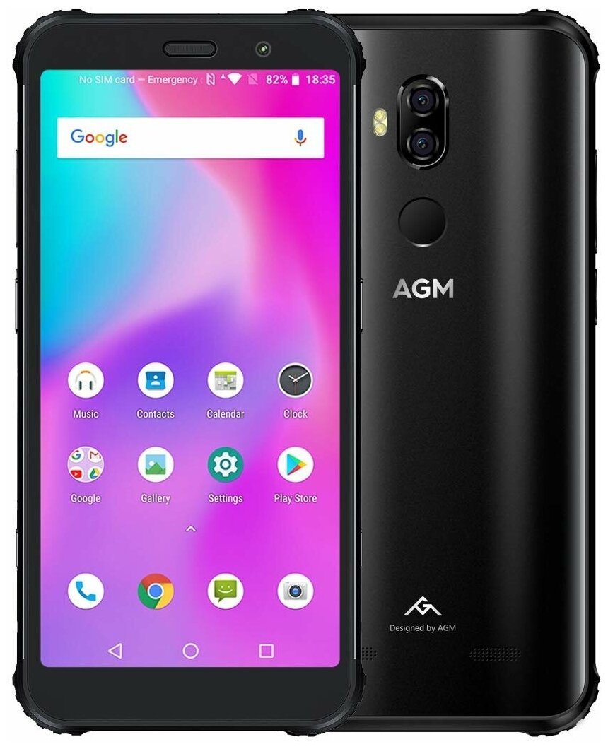 Смартфон AGM X3 6/64GB, черный