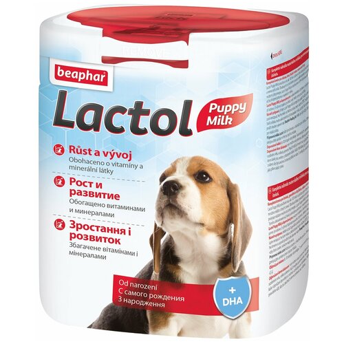 смесь молочная для щенков lactol puppy beaphar беафар 250г Сухой молочная смесь для щенков, беременных и кормящих собак Beaphar Lactol, беззерновой, для беременных/кормящих 1 уп. х 500 г