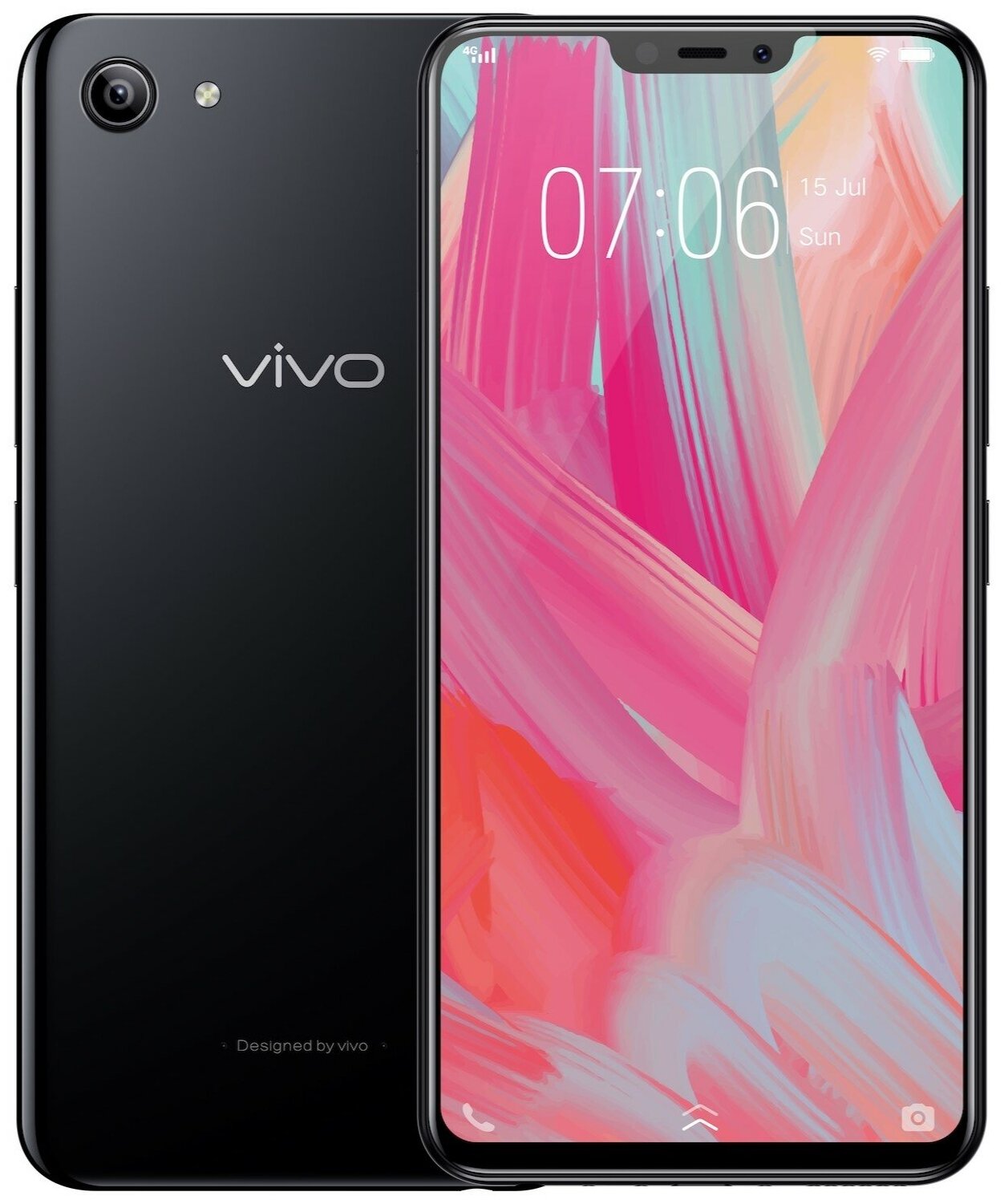 Смартфон vivo Y81 3/32 ГБ, 2 SIM, матовый черный