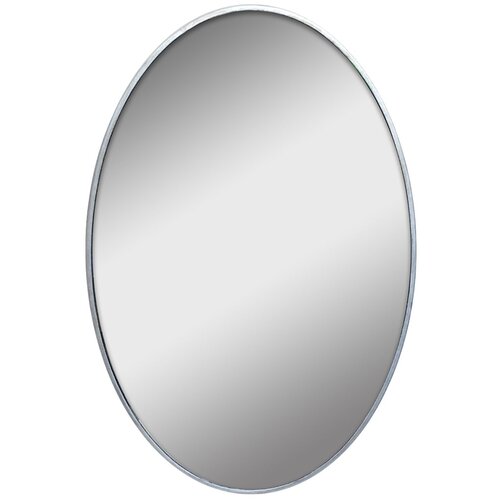 фото Зеркало настенное patterhome биарриц серебро, 51см х 81см, лофт, металл, серебро