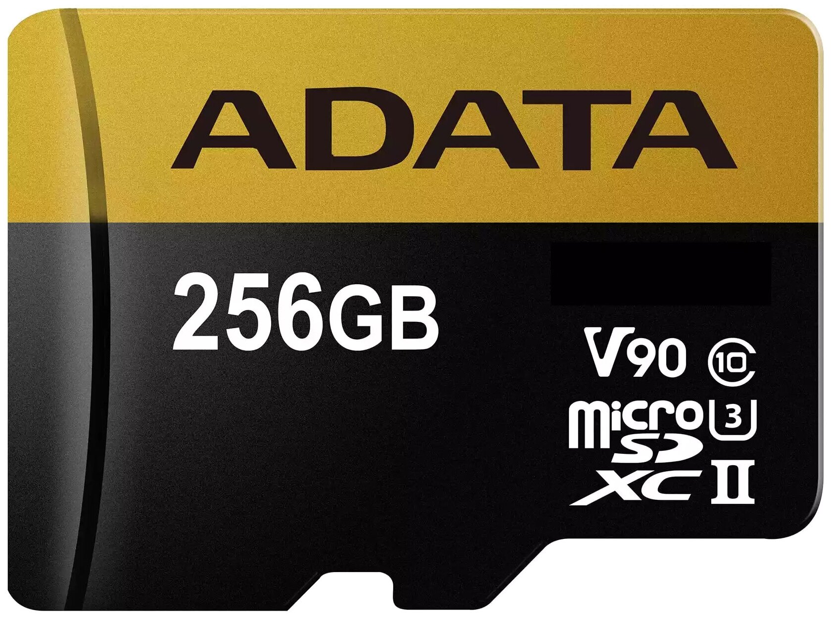 Флеш карта microSD 256GB A-DATA Premier ONE microSDXC Class 10 UHS-II U3 V90 275MB/s (SD адаптер)