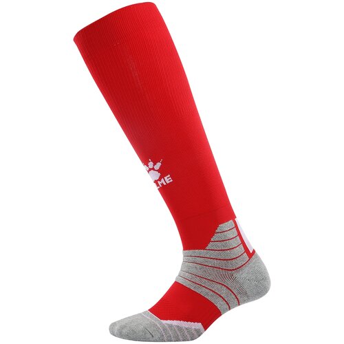 Гетры Kelme, серый, красный football socks adult students hose sports professional football game thick towel bottom training socks men
