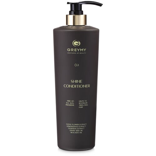 GREYMY кондиционер Shine Conditioner, Жидкий Шелк, 800 мл профессиональная косметика для волос greymy кондиционер для окрашенных волос zoom color