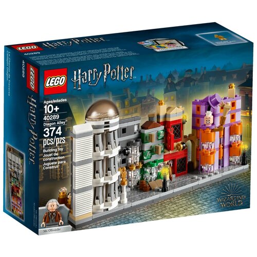 LEGO Harry Potter 40289 Косой переулок, 374 дет. конструктор косой переулок 11339 harry potter 40289 380 деталей
