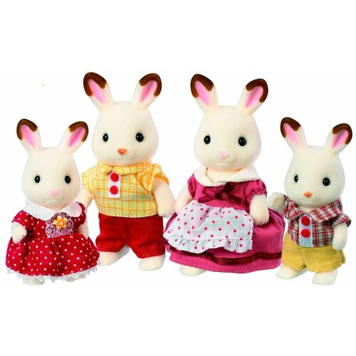 Фигурки Sylvanian Families 4150, семья Шотландских кроликов