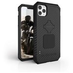 Противоударный чехол-накладка Rokform Rugged Case для iPhone 11 Pro со встроенным магнитом. Материал: поликарбонат. Цвет: черный. - изображение