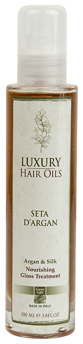 Green Light Luxury Hair Care Масло для волос с арганой и шёлком Seta dArgan, 100 мл