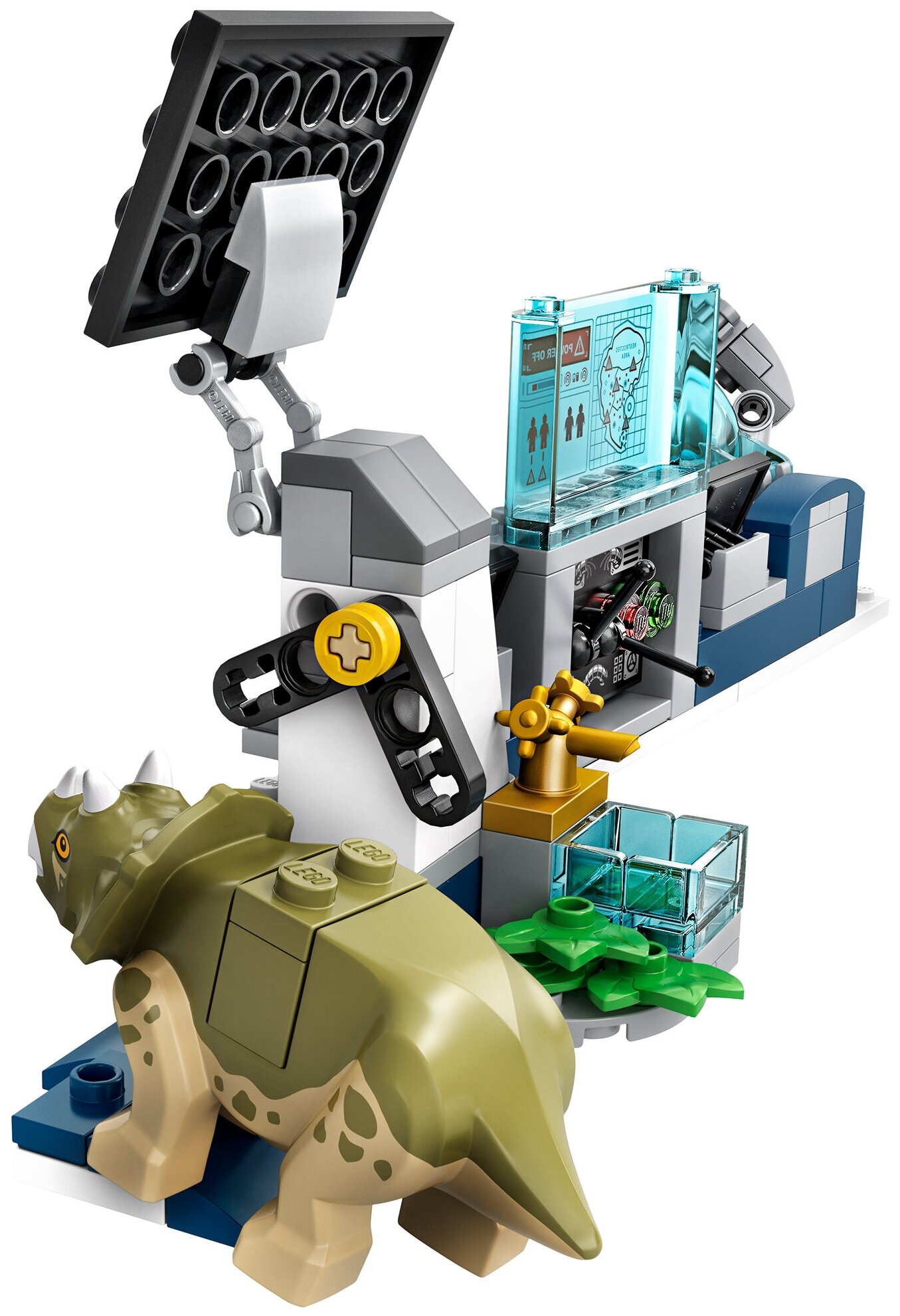 Конструктор LEGO Jurassic World Лаборатория доктора Ву: побег детенышей динозавров, 164 детали (75939) - фото №7