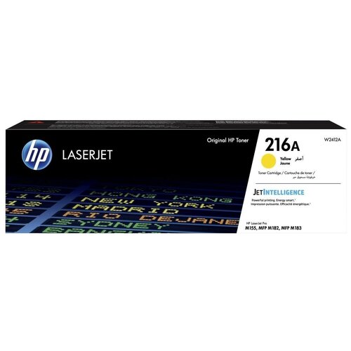 Картридж HP W2412A, 850 стр, желтый