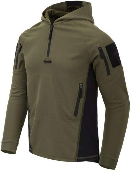 Толстовка Helikon-Tex Range Hoodie TopCool, Olive Green/Black, XL