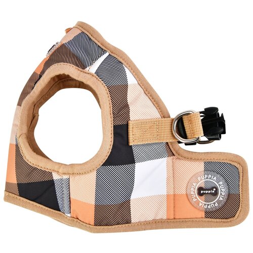 Шлейка Puppia Quinn harness B, обхват шеи 35 см, beige, L