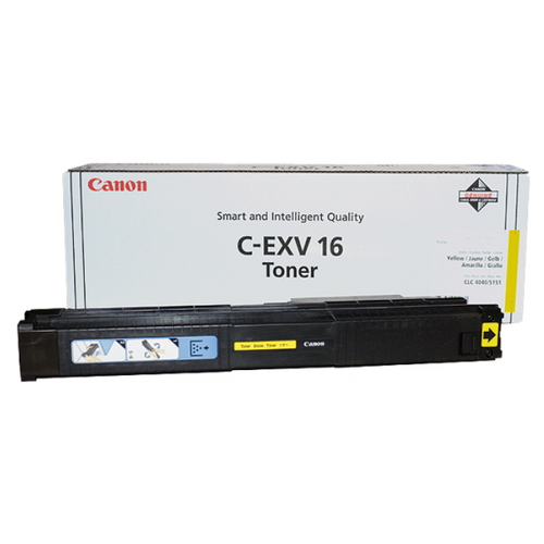 Картридж Canon C-EXV16 Y (1066B002), 36000 стр, желтый картридж canon c exv16 bk 1069b002 30000 стр черный