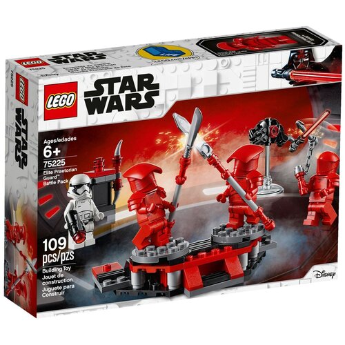 LEGO Star Wars 75225 Боевой комплект элитных преторианских стражей, 109 дет. звёздные войны последние джедаи 2 blu ray