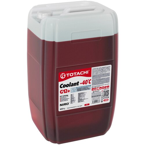 TOTACHI 43105 Жидкость охлаждающая TOTACHI NIRO Coolant Red -40C G12+ 5кг