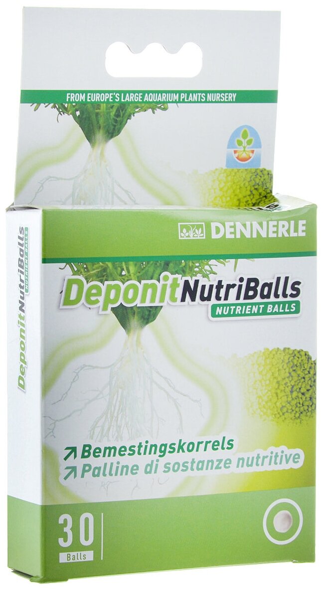 Dennerle Deponit NutriBalls удобрение для растений, 30 шт.