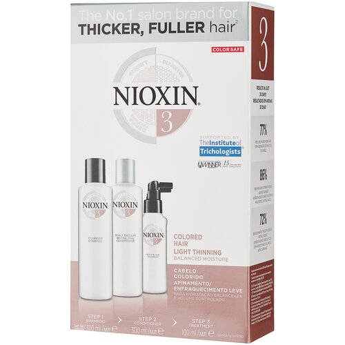 Nioxin System 3 Kit - Ниоксин Набор XXL (Система 3), 300 + 300 + 100мл