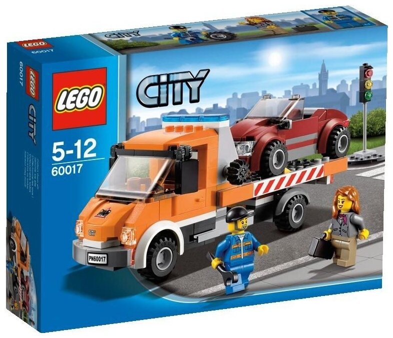 Конструктор LEGO City 60017 Эвакуатор, 212 дет.