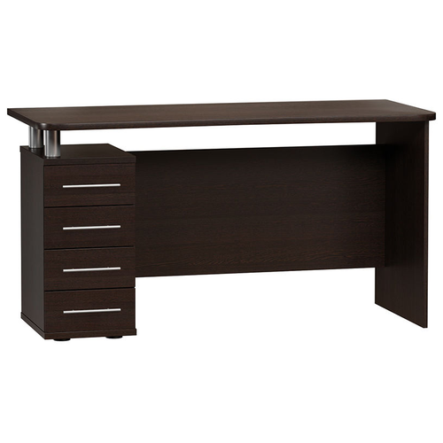 фото Компьютерный стол сокол диксон-1 кст-105, шхг: 140х60 см, расположение тумбы: универсальное, цвет: венге