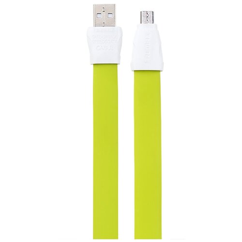 Кабель Remax Full Speed 2 USB - microUSB (RC-011m), 1 м, 1 шт., зеленый