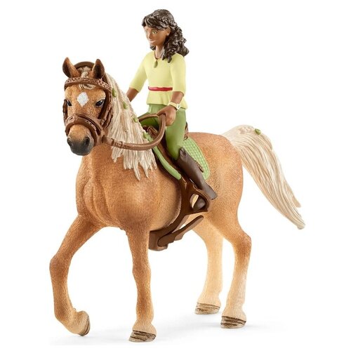 Игровой набор Schleich Сара и Мистери 42517 набор игровой schleich школа верховой езды с всадниками и лошадьми