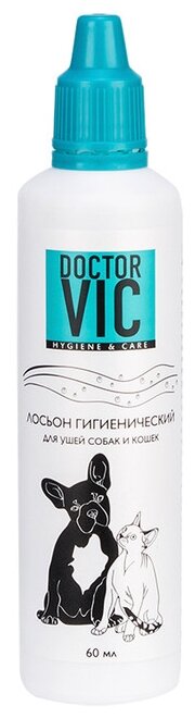 Лосьон Doctor VIC для ушей Очищение и подсушивание для кошек и собак , 60 мл - фотография № 6