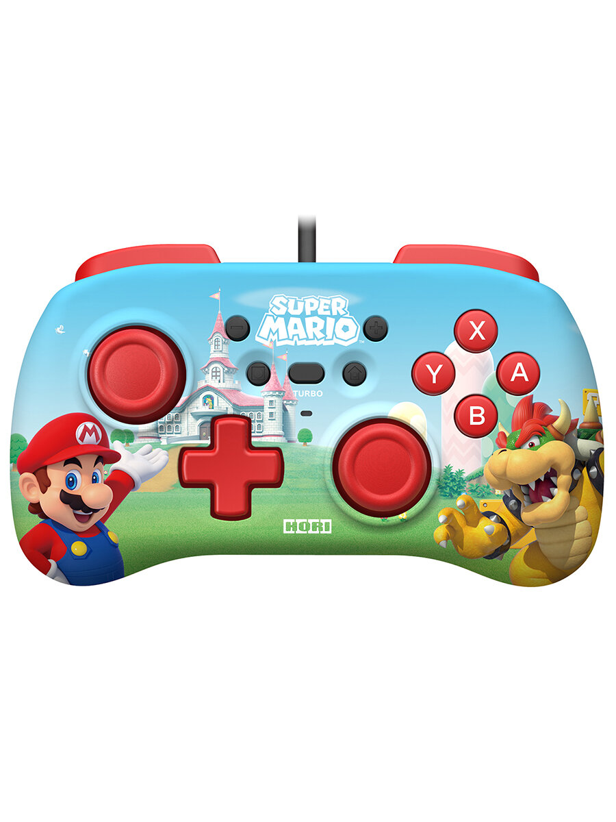 Nintendo Switch Геймпад Hori HORIPAD Mini (Super Mario) для консоли Switch (NSW-276U)