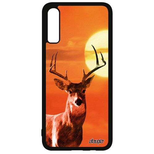 фото Чехол на мобильный samsung galaxy a70, "олень" марал рога utaupia