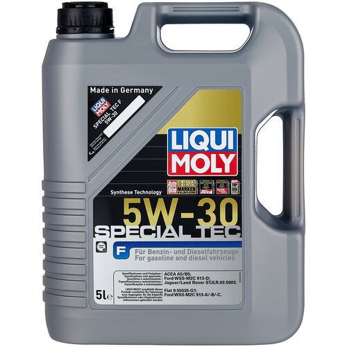 фото Hc-синтетическое моторное масло liqui moly special tec f 5w-30, 1 л