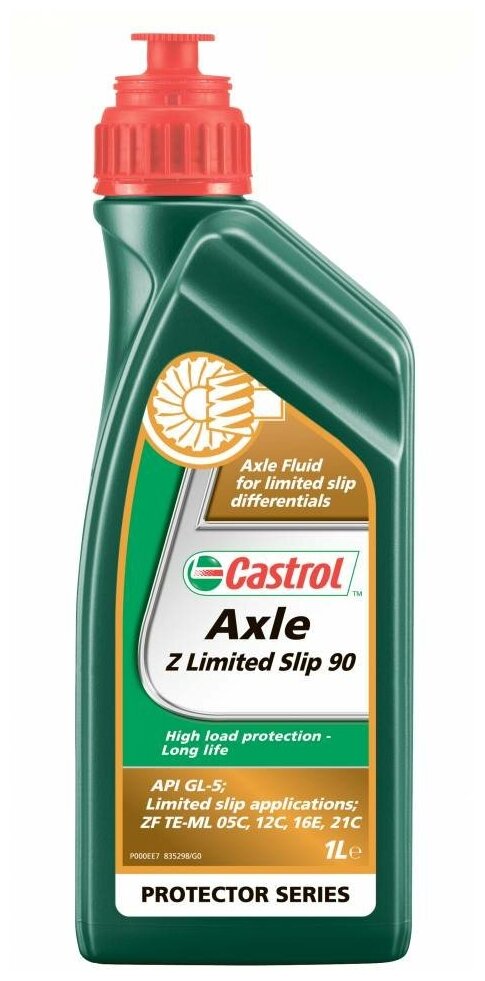 Масло трансм. CASTROL Axle Z LS 90 (Hypoy) (1л)