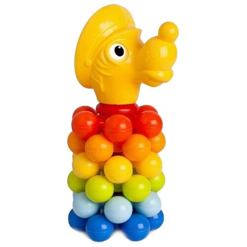 Развивающая игрушка Росигрушка Волчонок с шариками 9247/7004
