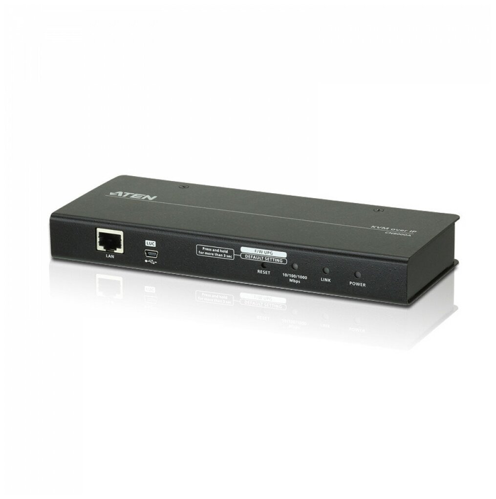 KVM-переключатель PS2 USB 1PORT IP VGA CN8000A-AT-G ATEN - фото №1