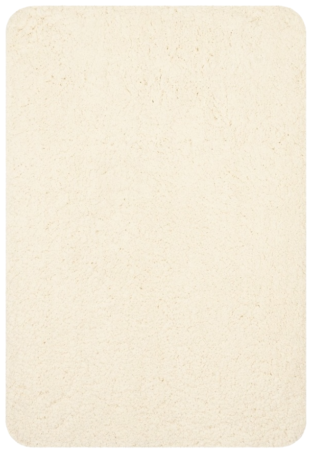 Коврик для ванной 70x120см Spirella LAMB, бежевый - фото №1