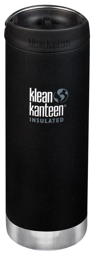 Термокружка Klean Kanteen TKWide Cafe Cap, Shale Black, 473 мл